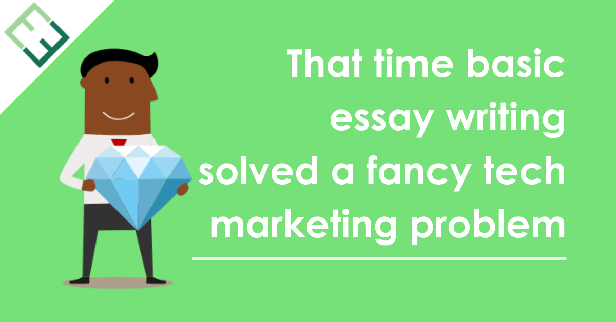 Marketing essay writing image
